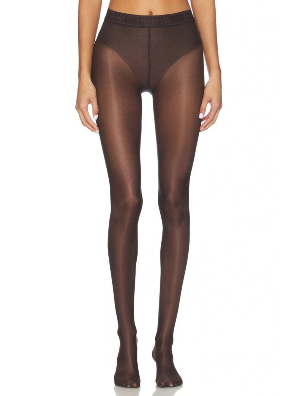 Wolford Neon Tights in Soft Cacao Brown